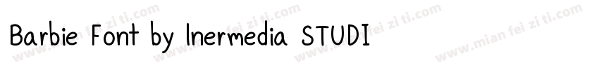 Barbie Font by lnermedia STUDIO字体转换